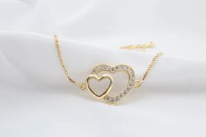 Dos corazones ajustable