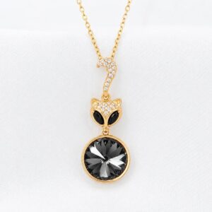LUXURY _ Zorrito con cristal negro