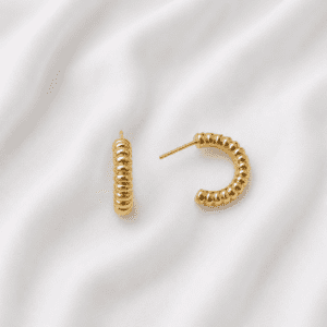 Semi aros amarillos