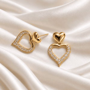 Bella corazón dorado
